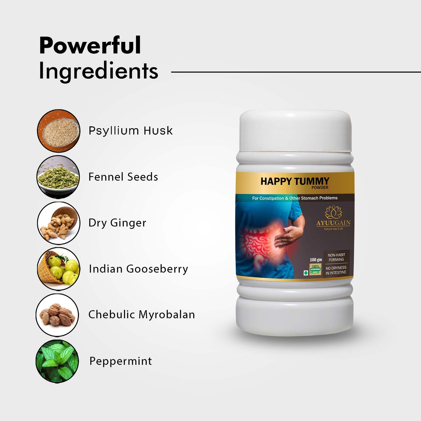 Happy Tummy Powder -100GM