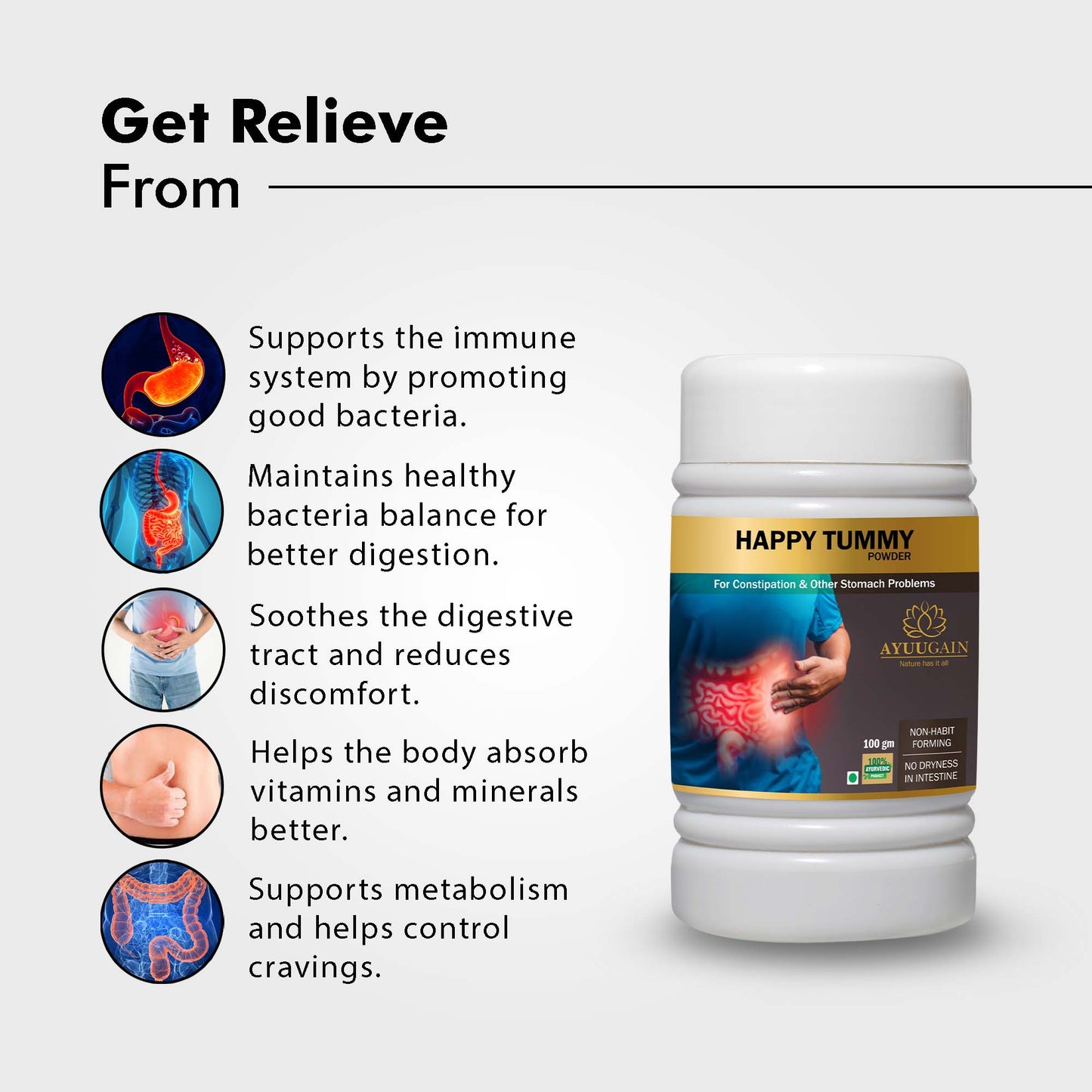 Happy Tummy Powder -100GM