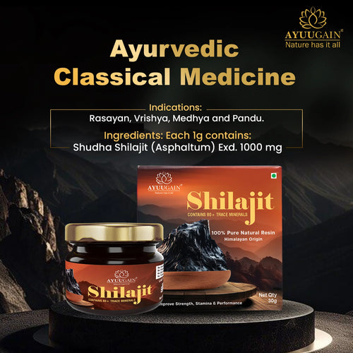 Pure Himalayan Shilajit Resin 30gm