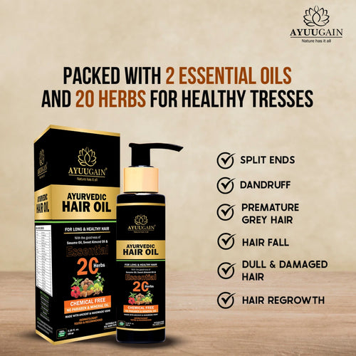 Ayurvedic Hair Oil - 100ML