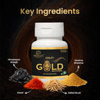 Vitality Gold Shilajit Multivitamin for Men - 60 Capsules