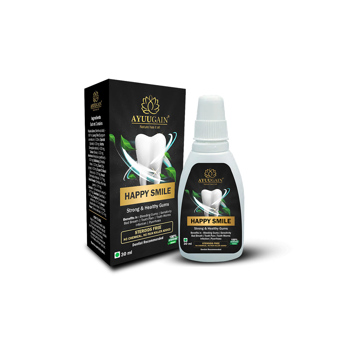 Happy Smile For Strong & Healthy Gums