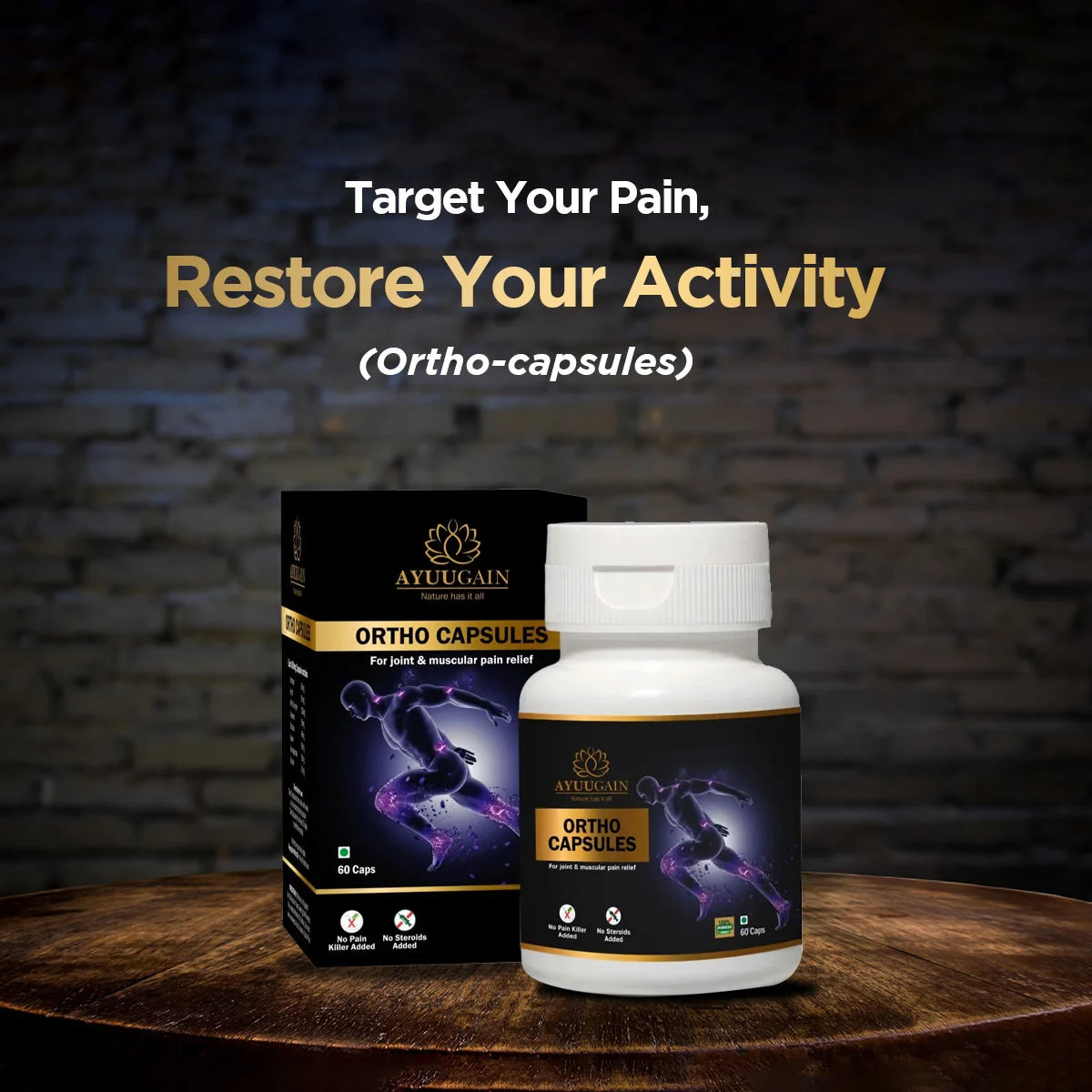 Ortho Capsules for Pain Relief