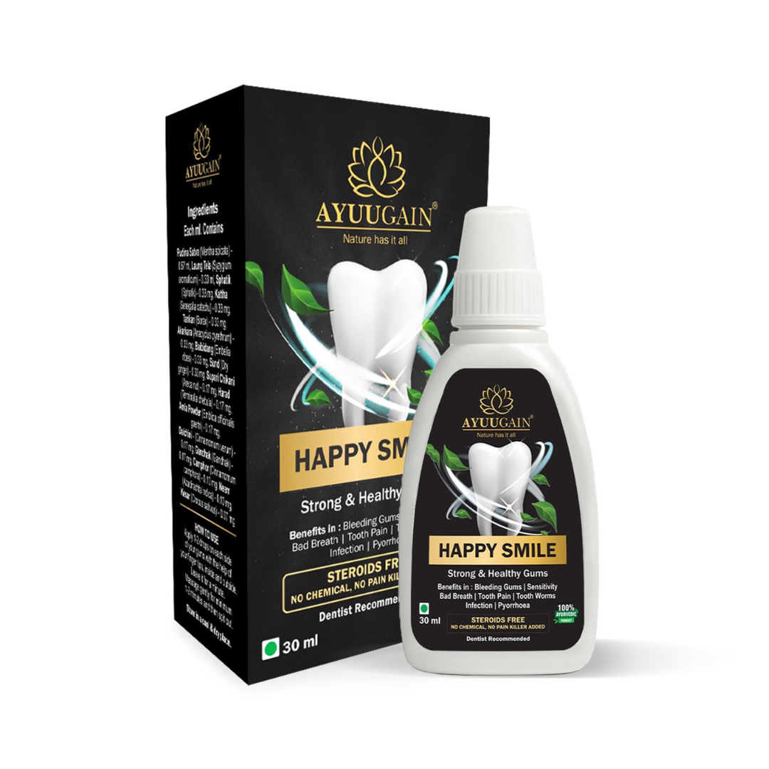 Happy Smile For Strong & Healthy Gums