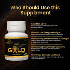 Vitality Gold Shilajit Multivitamin for Men - 60 Capsules